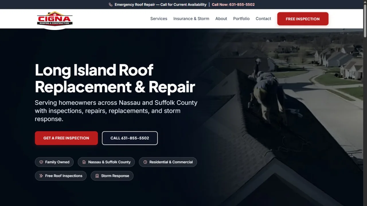 Cigna Roofing & Construction preview