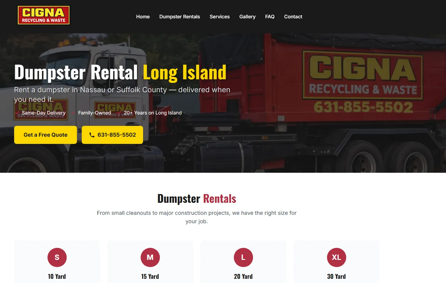 Cigna Dumpsters preview