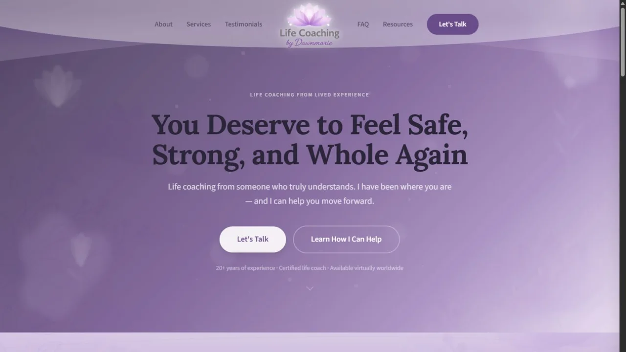 Life Coaching by Dawnmarie screenshot
