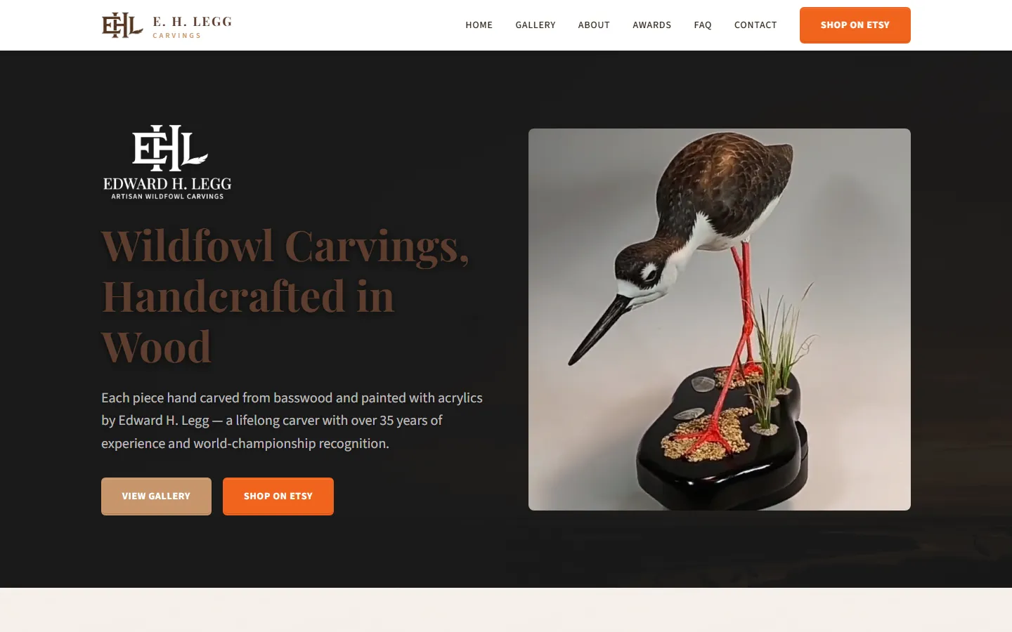 EHLegg Carvings screenshot